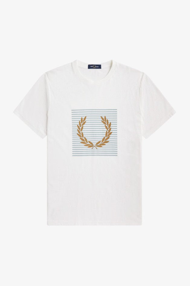T-shirts korte mouw wit Fred Perry