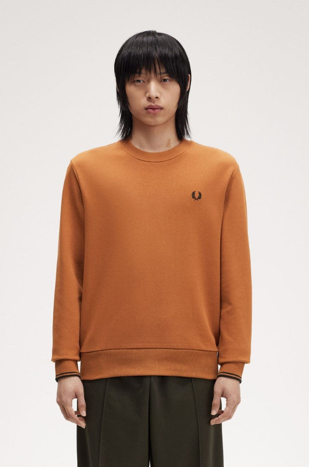 Sweaters oranje Fred Perry