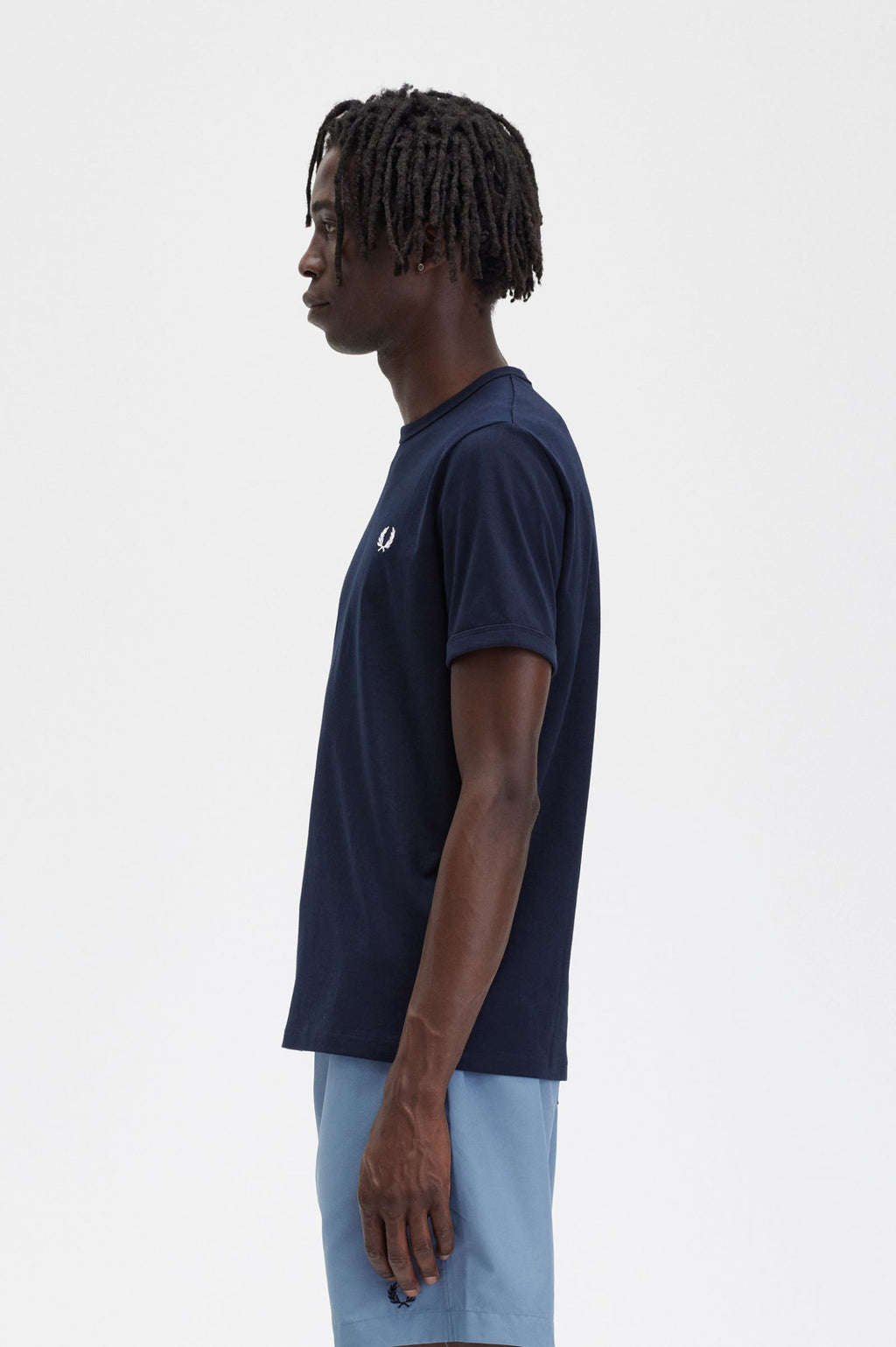 T-shirts korte mouw navy Fred Perry