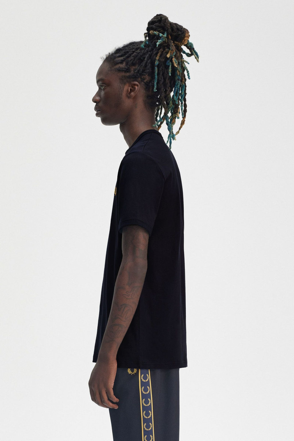 T-shirts korte mouw navy Fred Perry