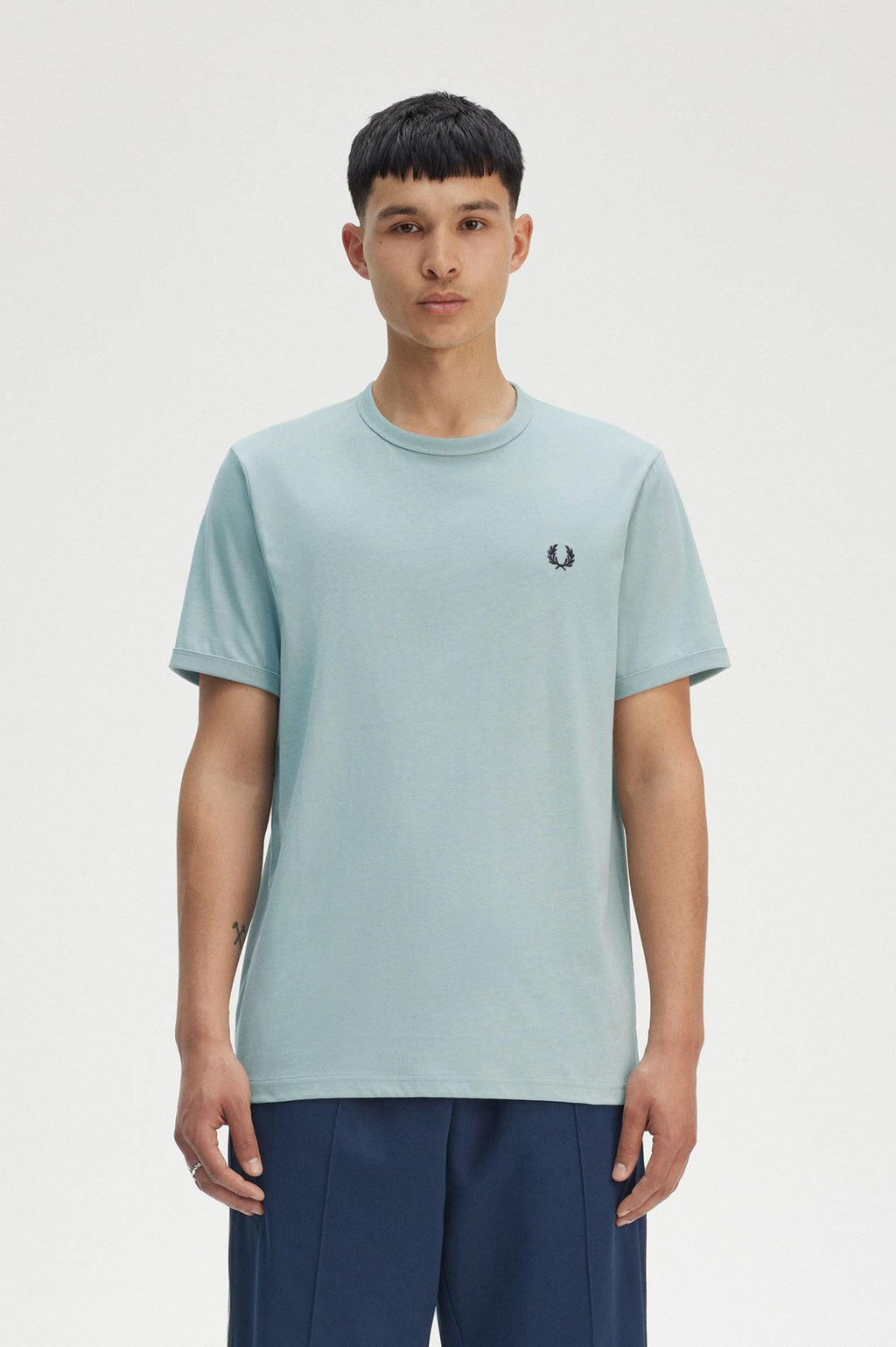 T-shirts korte mouw blauw Fred Perry