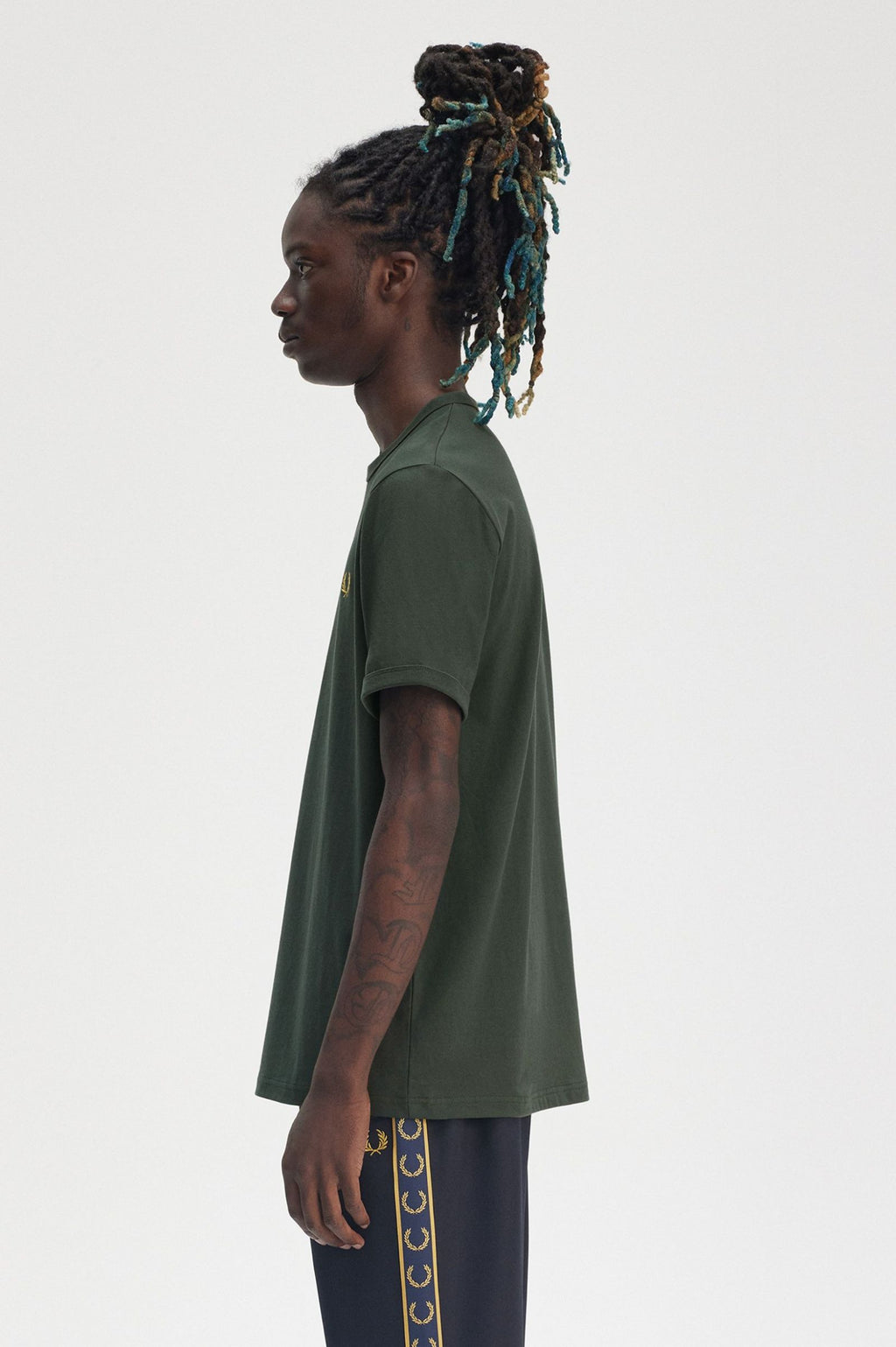 T-shirts korte mouw groen Fred Perry