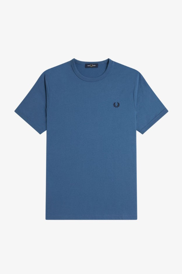 T-shirts korte mouw navy Fred Perry