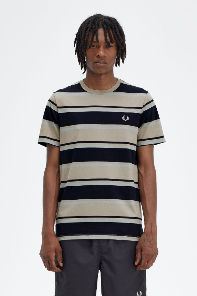 T-shirts korte mouw navy Fred Perry
