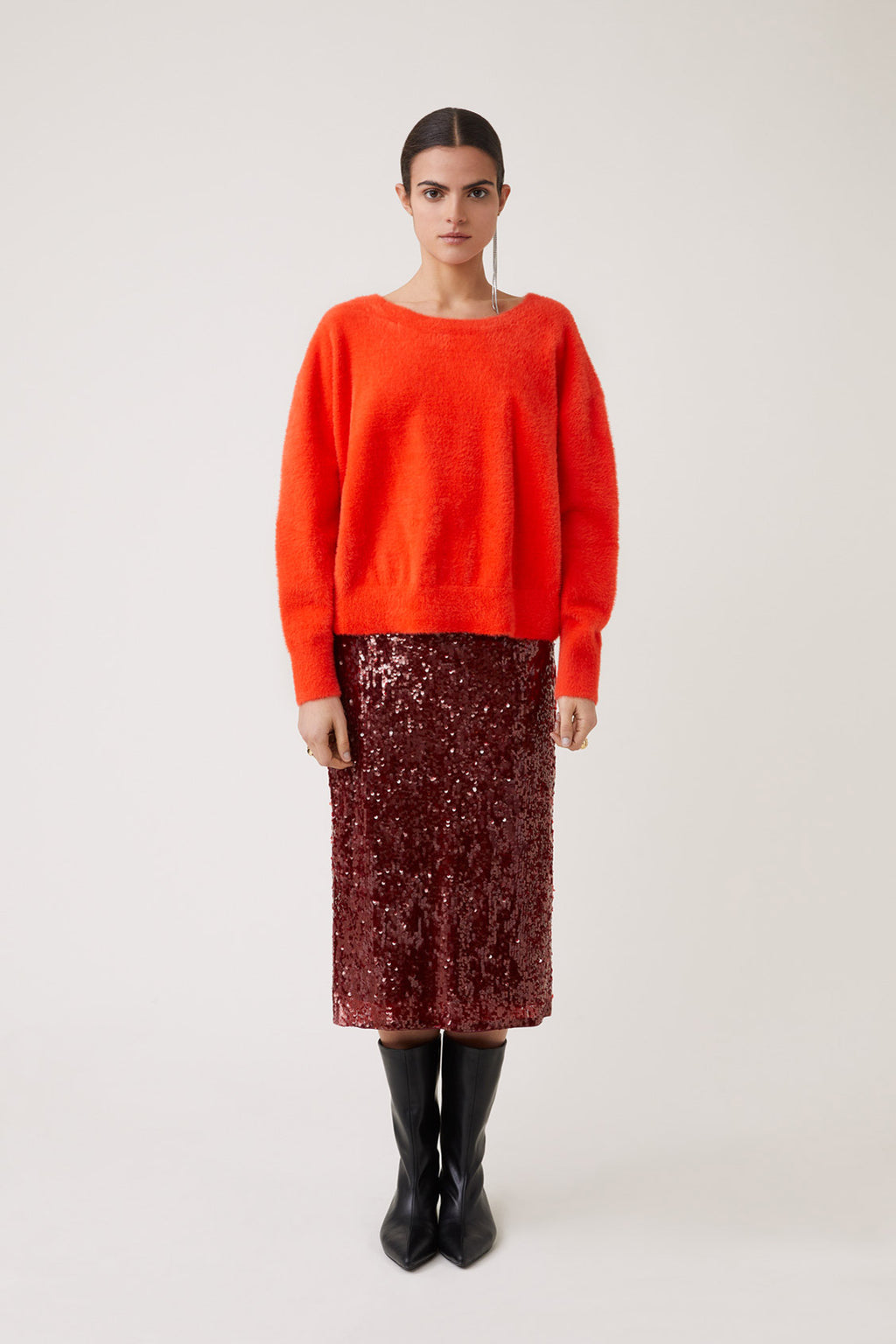 Pulls oranje Suncoo Paris