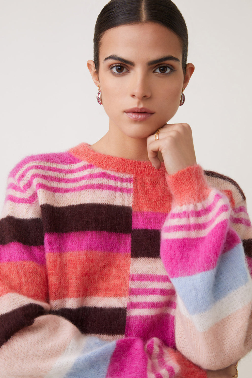 Pulls roze Suncoo Paris