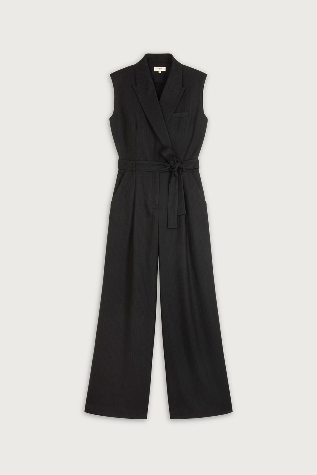 Jumpsuits zonder mouw zwart Suncoo Paris