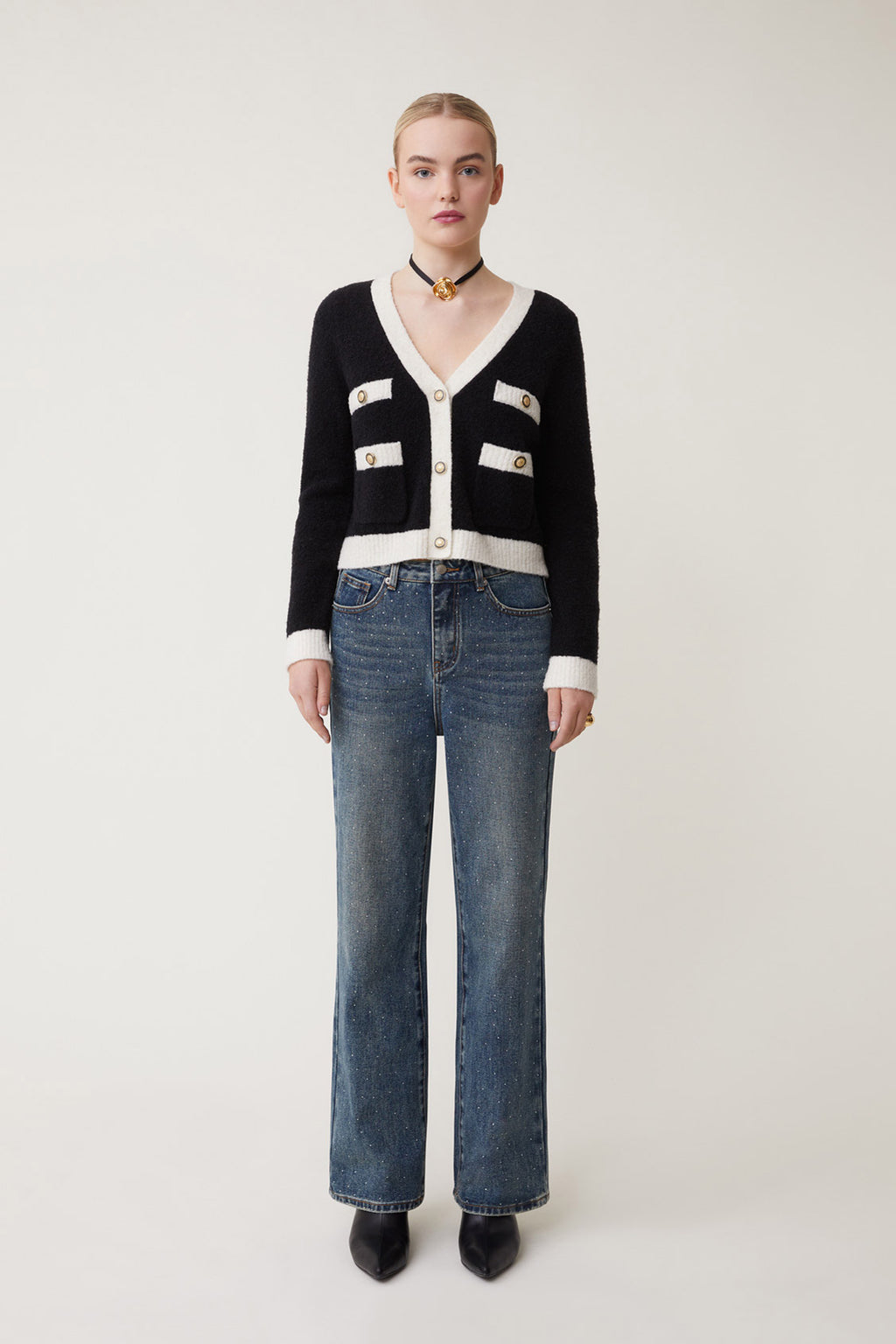 Cardigans zwart Suncoo Paris
