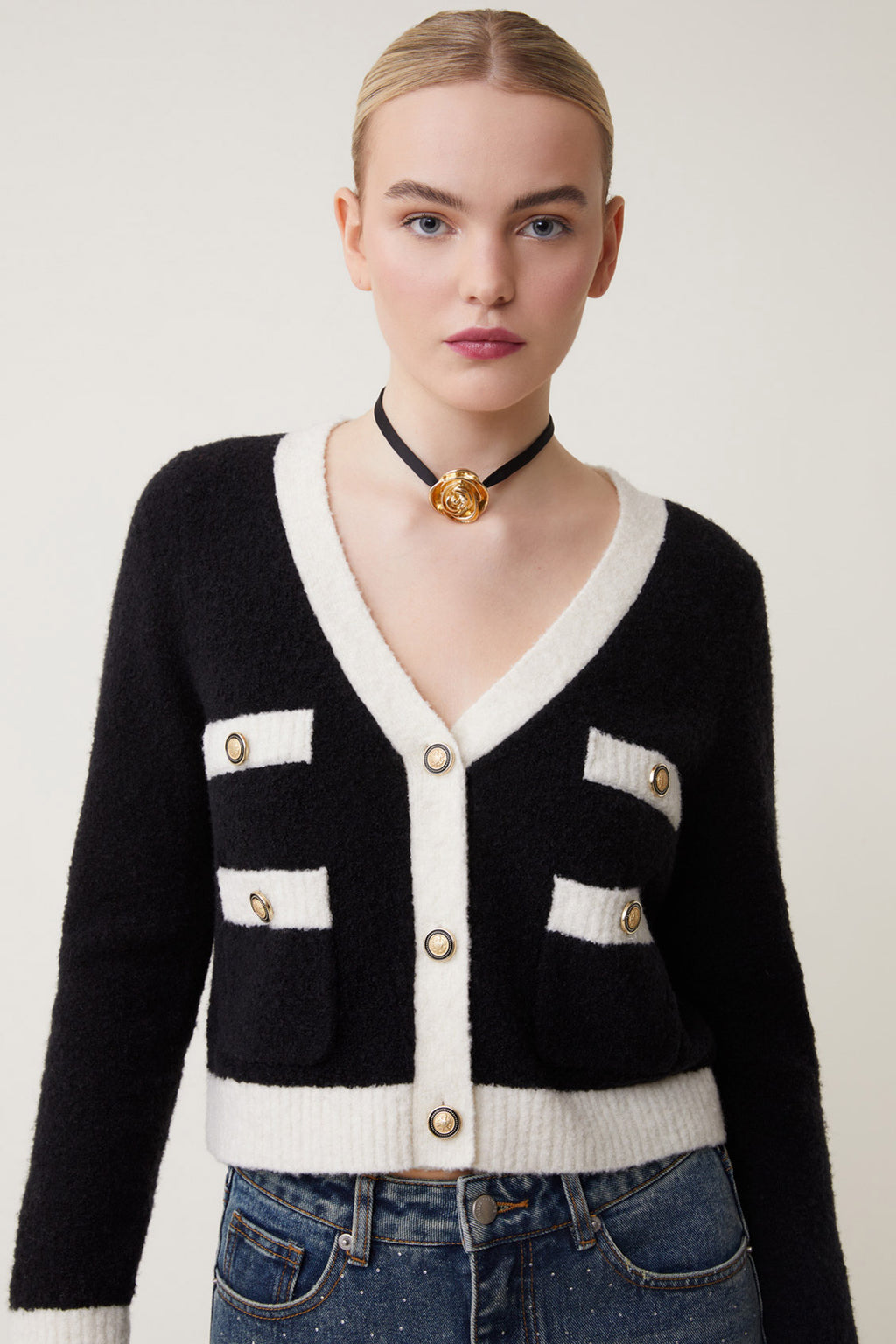 Cardigans zwart Suncoo Paris