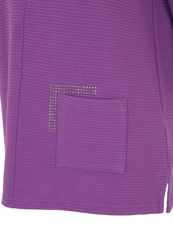 T-shirts lange mouw paars Doris Streich