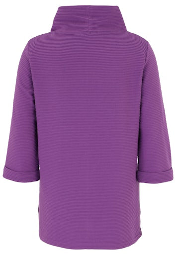 T-shirts lange mouw paars Doris Streich