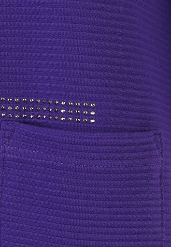 T-shirts lange mouw paars Doris Streich