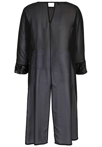 Blouses lange mouw zwart Doris Streich