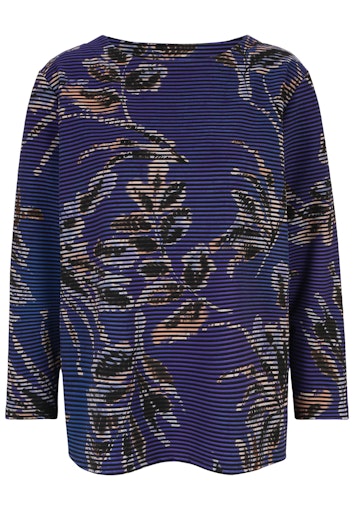 T-shirts lange mouw paars Doris Streich