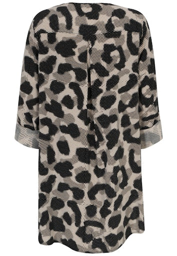 Blouses lange mouw beige Doris Streich
