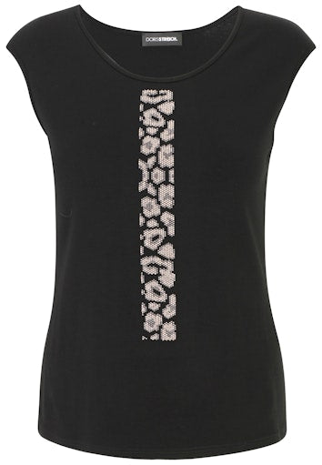 Tops zwart Doris Streich