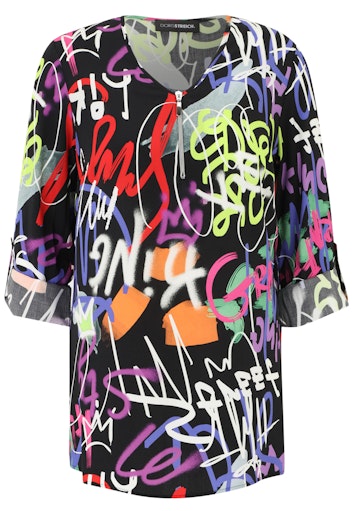 Blouses lange mouw multicolor Doris Streich