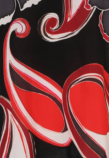 Blouses lange mouw rood Doris Streich