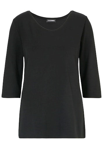 T-shirts korte mouw zwart Doris Streich