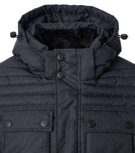 Mantels blauw Casa Moda