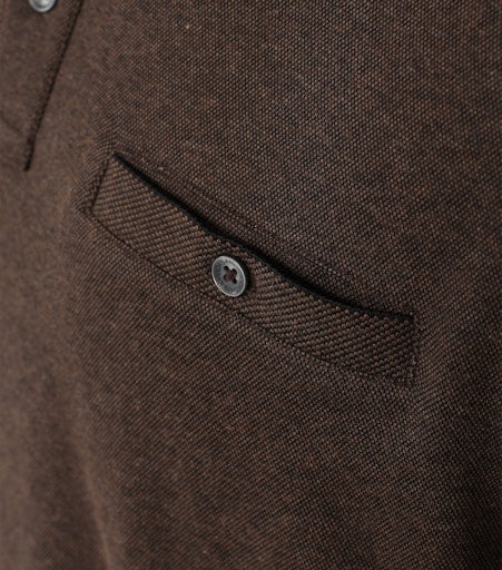 Polo's lange mouw beige Casa Moda