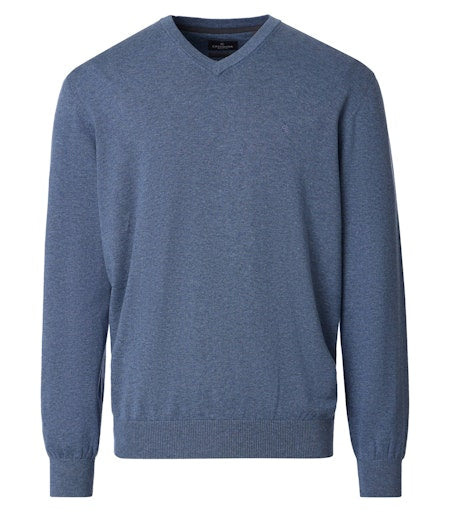 Pulls blauw Casa Moda
