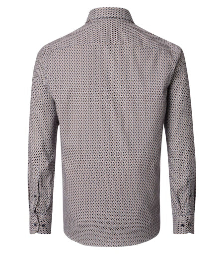 Hemden lange mouw bruin Casa Moda