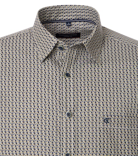 Hemden lange mouw groen Casa Moda