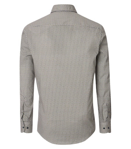 Hemden lange mouw groen Casa Moda