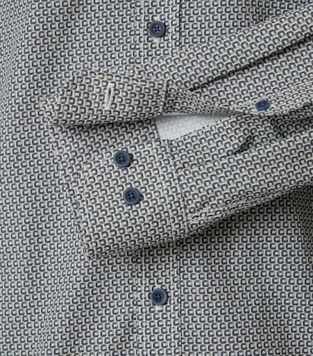 Hemden lange mouw groen Casa Moda