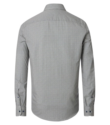 Hemden lange mouw groen Casa Moda