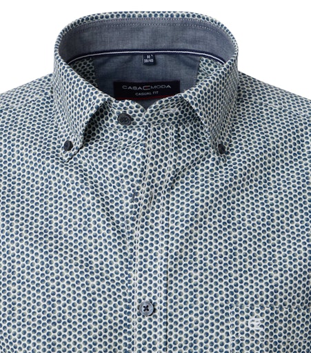 Hemden lange mouw groen Casa Moda