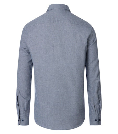 Hemden lange mouw blauw Casa Moda