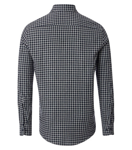 Hemden lange mouw blauw Casa Moda