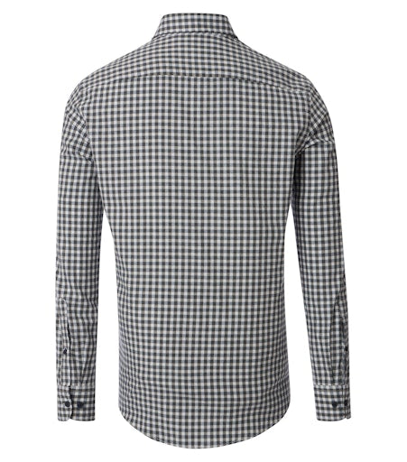 Hemden lange mouw groen Casa Moda