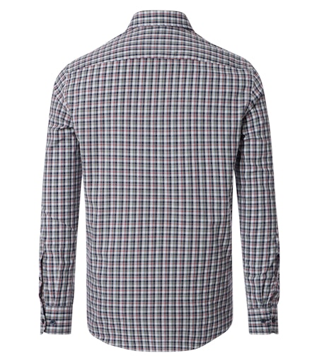 Hemden lange mouw blauw Casa Moda