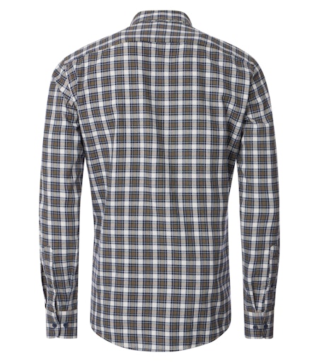 Hemden korte mouw blauw Casa Moda