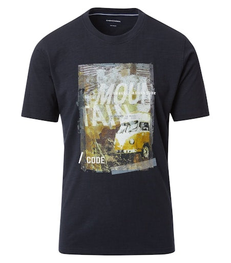 T-shirts korte mouw blauw Casa Moda