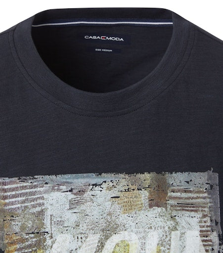 T-shirts korte mouw blauw Casa Moda
