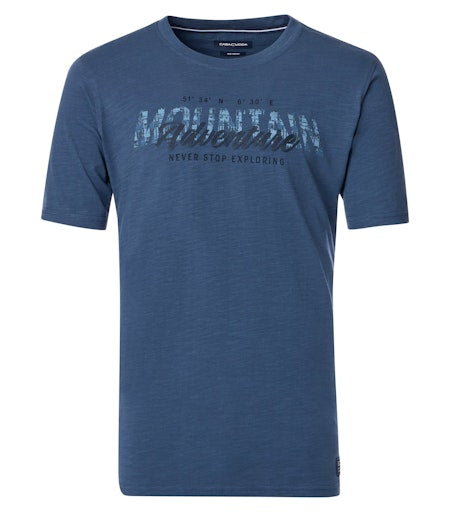 T-shirts korte mouw blauw Casa Moda