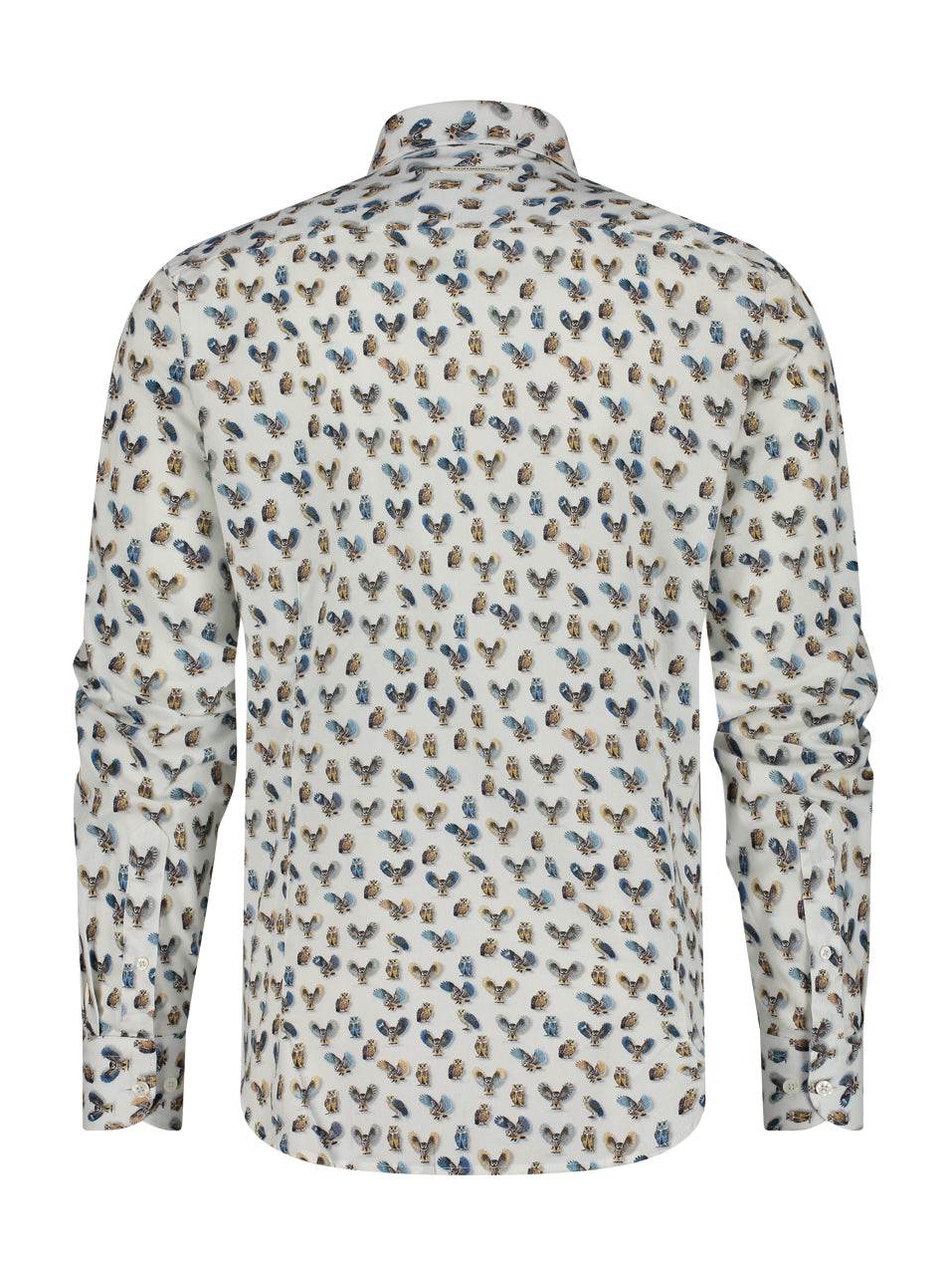 Hemden lange mouw wit A Fish Named Fred