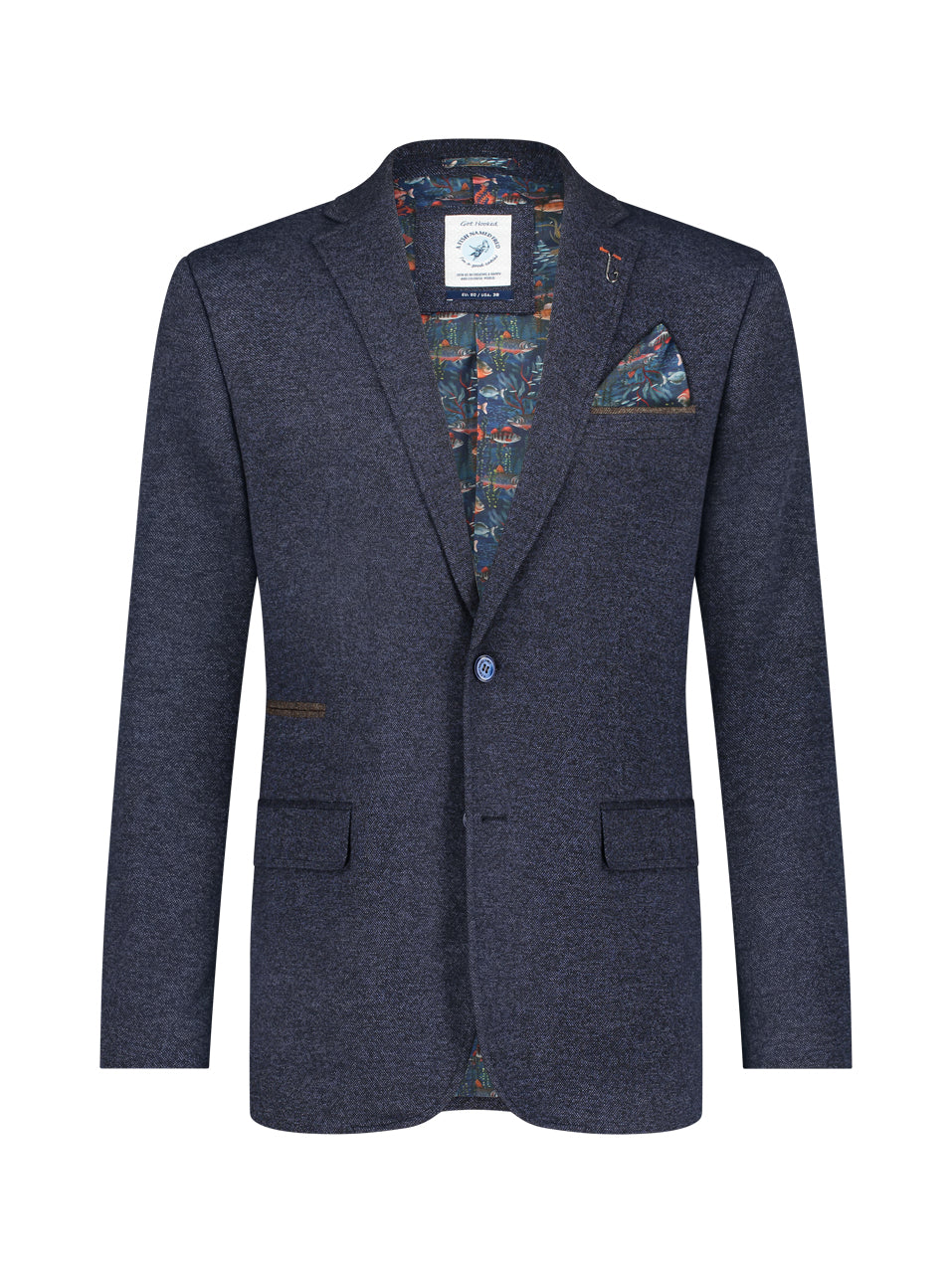 Blazers blauw A Fish Named Fred