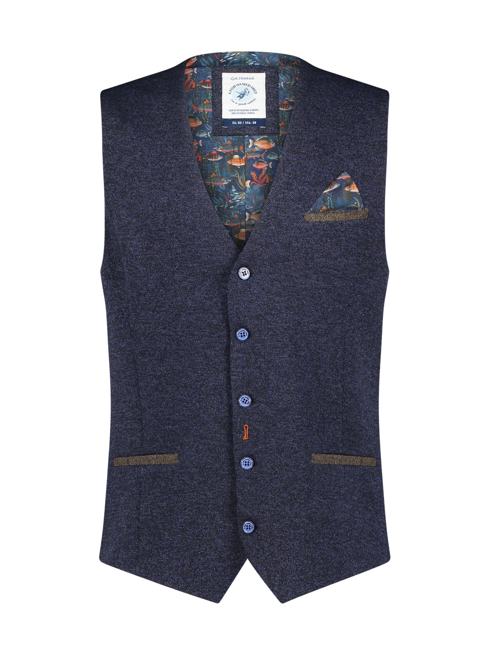 Gilets blauw A Fish Named Fred