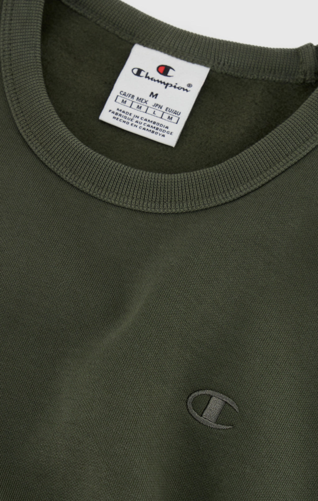 Sweaters groen Champion