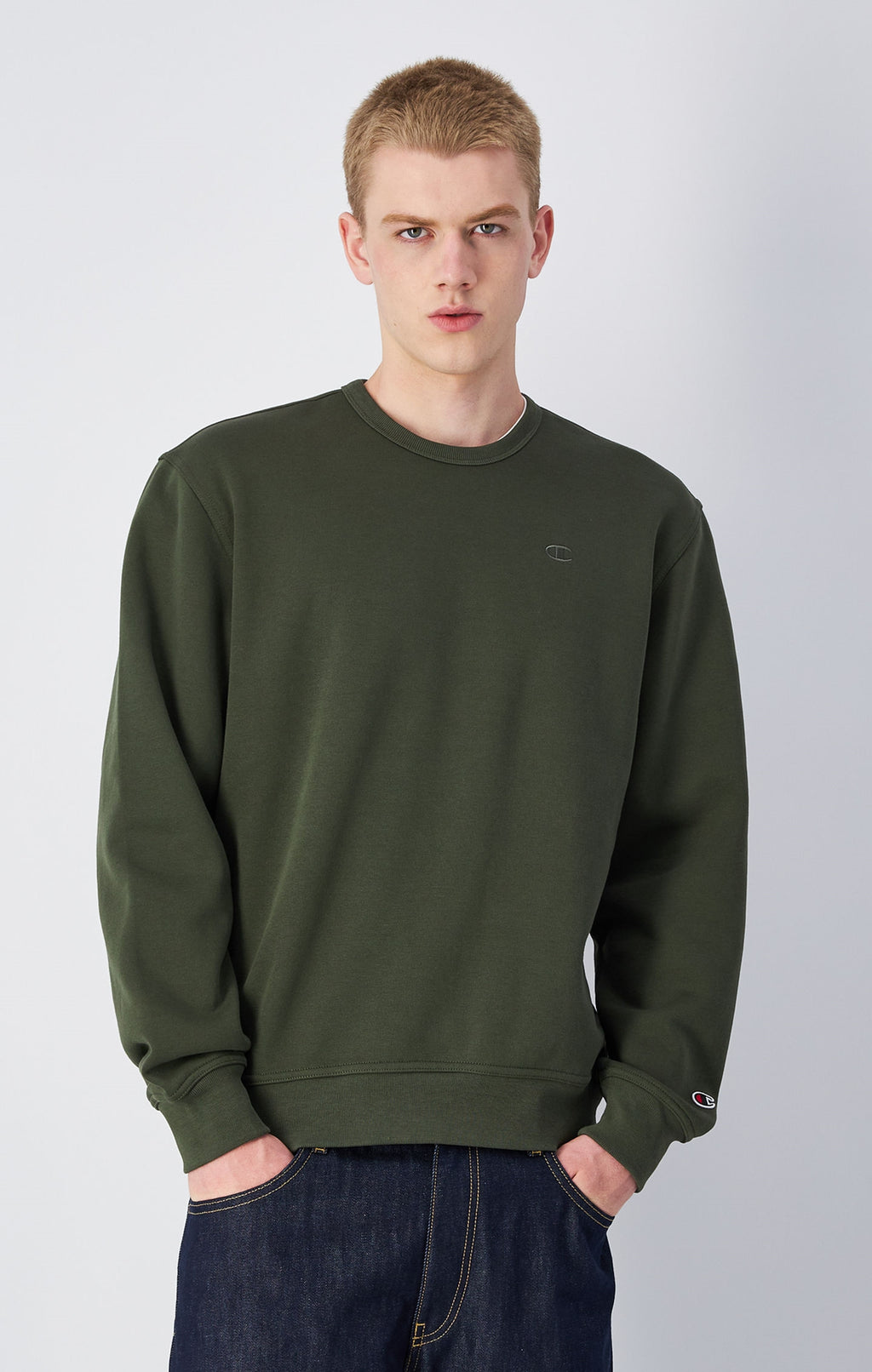 Sweaters groen Champion