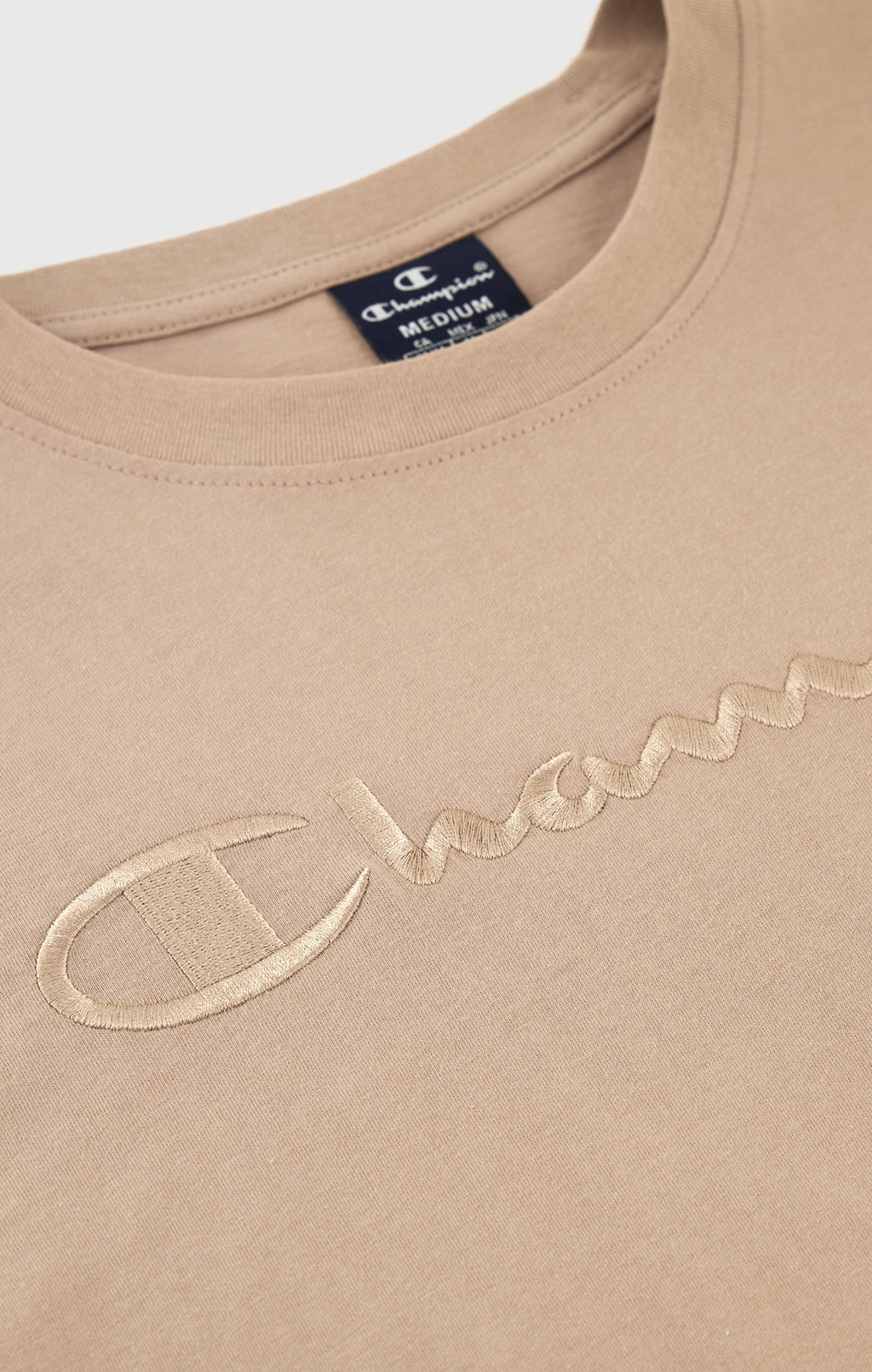 T-shirts korte mouw beige Champion