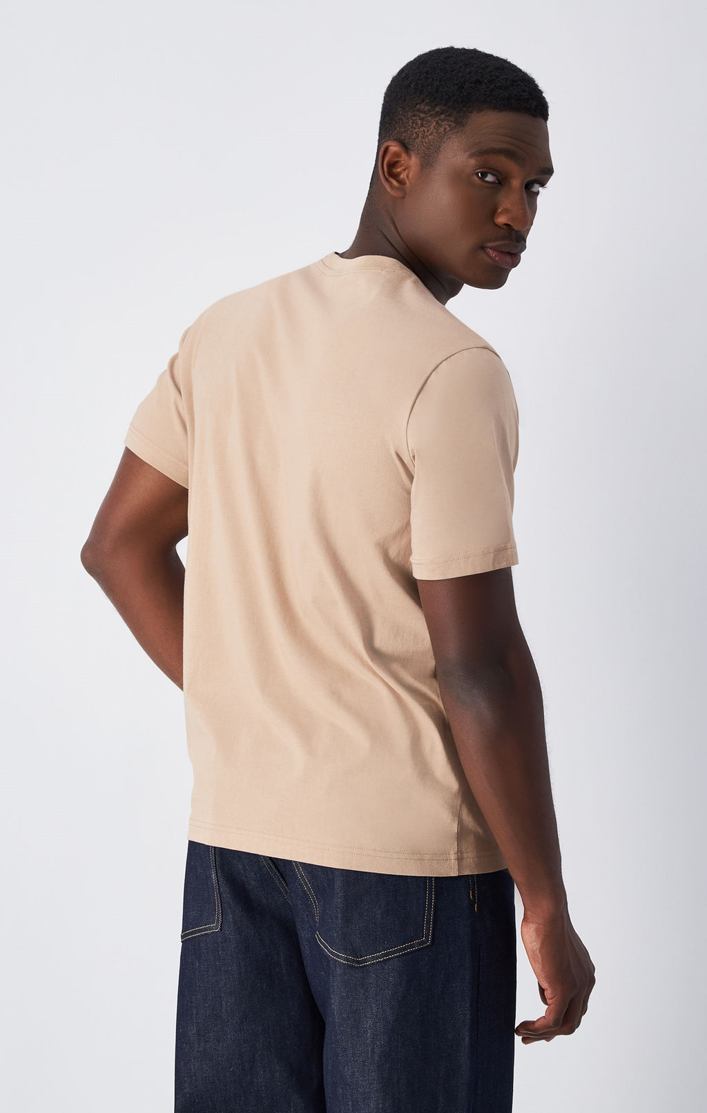 T-shirts korte mouw beige Champion