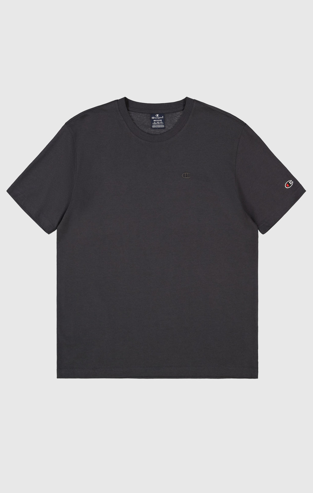 T-shirts korte mouw grijs Champion