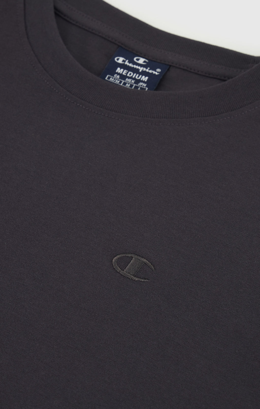 T-shirts korte mouw grijs Champion