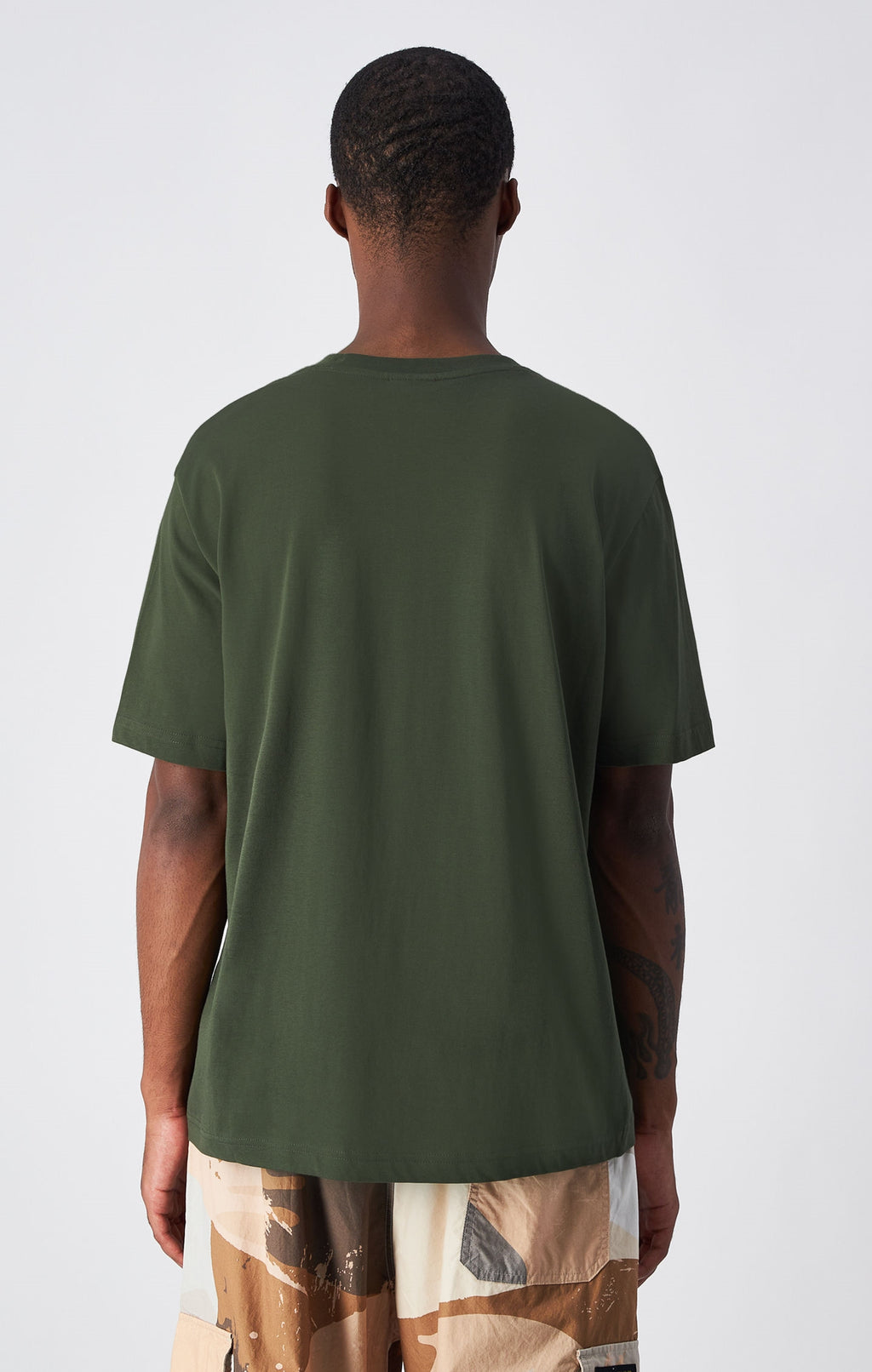T-shirts korte mouw groen Champion